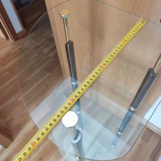 Mueble esquina cristal