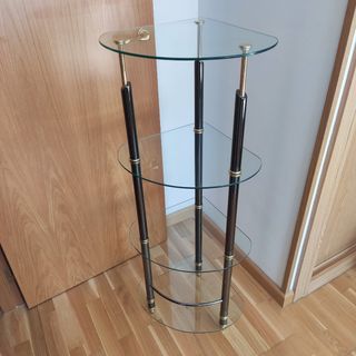 Mueble esquina cristal