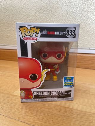 funko pop sheldon cooper flash 833