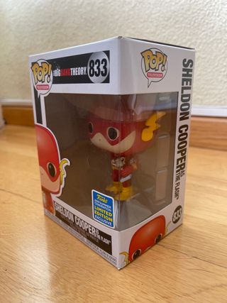 funko pop sheldon cooper flash 833