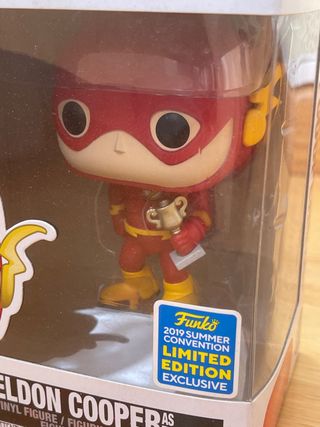 funko pop sheldon cooper flash 833