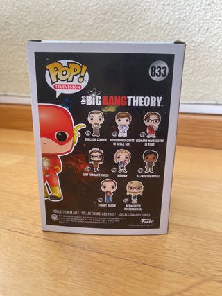 funko pop sheldon cooper flash 833