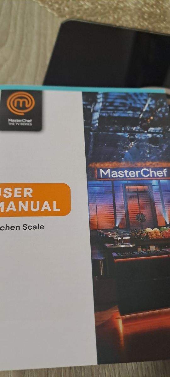 Báscula de cocina masterchef