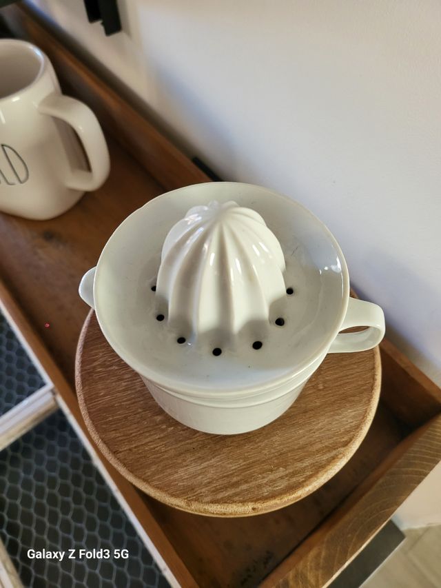 Spremiagrumi in porcellana