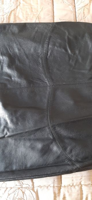 Gonna in vera pelle