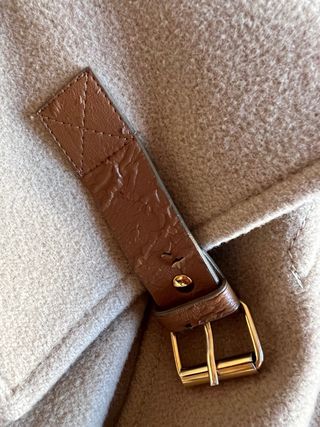 abrigo de lana y cachemire