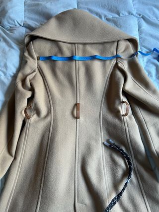 abrigo de lana y cachemire