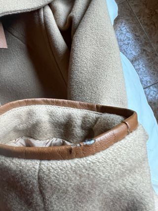 abrigo de lana y cachemire