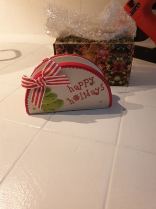 Portatovaglioli Natalizio nuovo