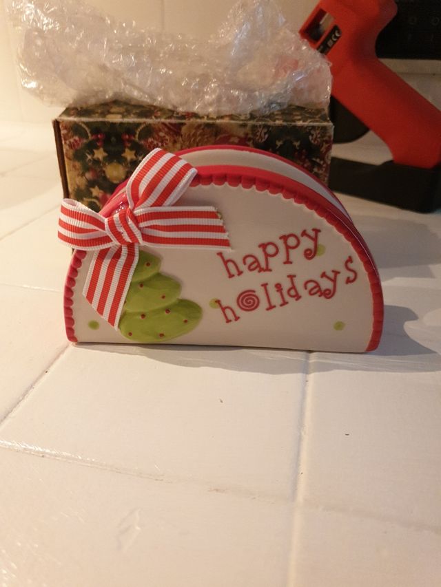 Portatovaglioli Natalizio nuovo