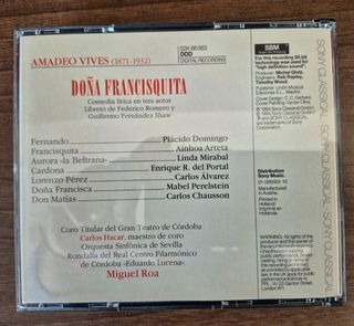 Caja opera Doña Francisquita