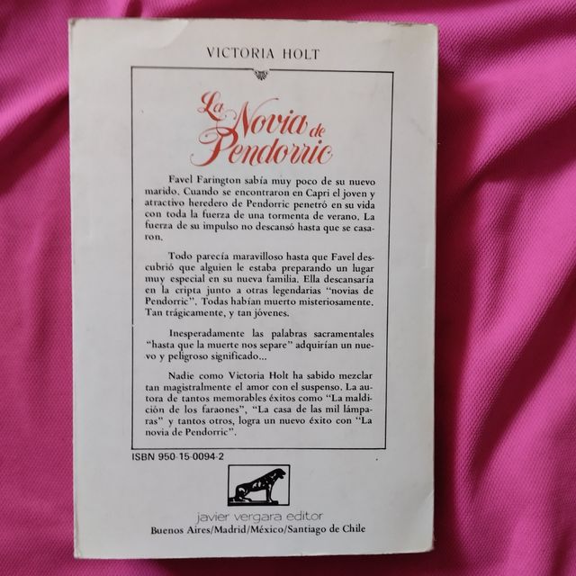 VICTORIA HOLT, LA NOVIA DE PENDORRIC 