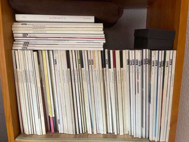 coleccion de revistas de diseño VISUAL