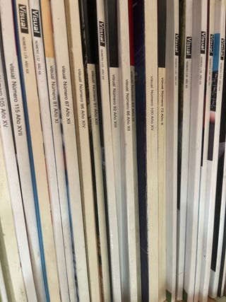coleccion de revistas de diseño VISUAL