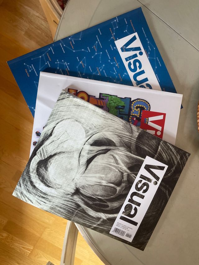 coleccion de revistas de diseño VISUAL
