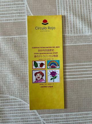 Libro infantil “Cuentos tetralingües del bien”