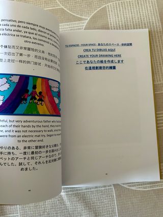 Libro infantil “Cuentos tetralingües del bien”
