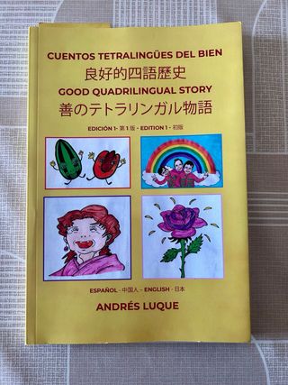 Libro infantil “Cuentos tetralingües del bien”