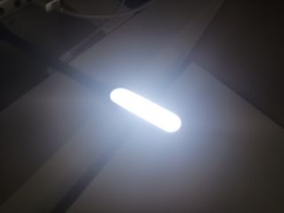 Luz LED escritorio usb azul lectura 1,2W