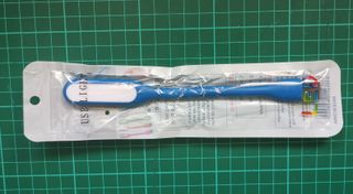 Luz LED escritorio usb azul lectura 1,2W