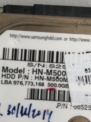 Disco duro de portatil samsung