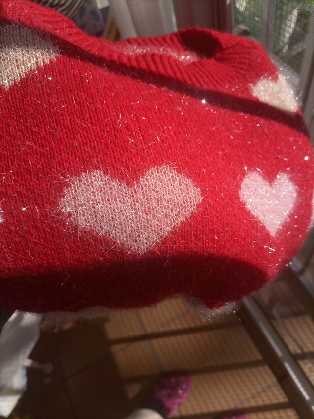 JERSEY ROJO CORAZONES