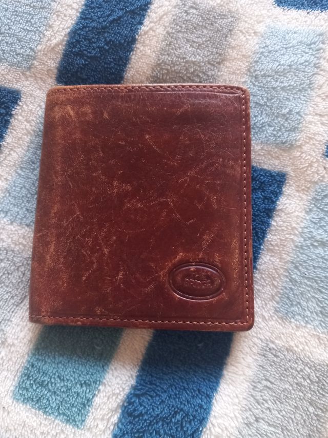 Portafoglio Genuine leather. the bridge