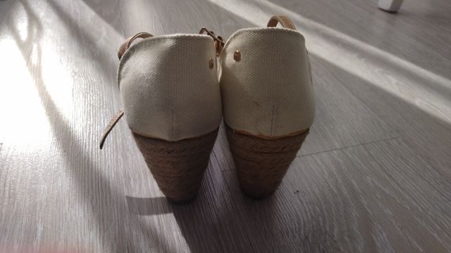 Alpargatas de tacón