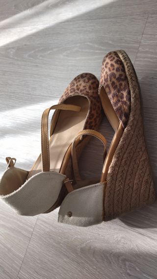 Alpargatas de tacón