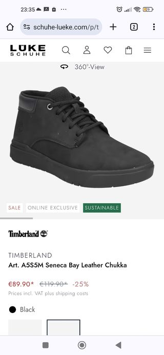Zapatos Timberland 01