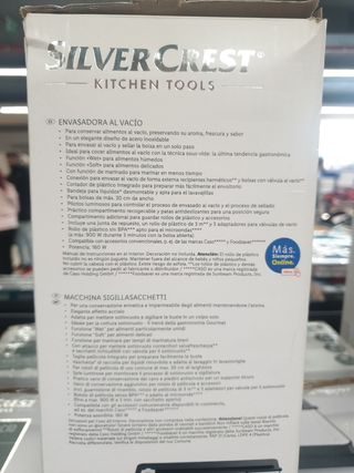 Envasadora al vacío silvercrest