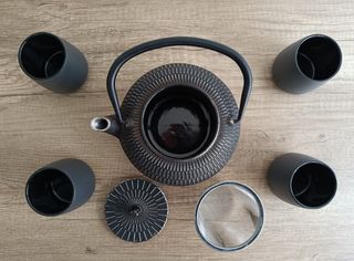 Tetera hierro fundido / 4 vasos
