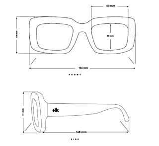 Gafas de sol verdes HANUKEii