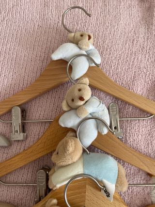 perchas niñ@s 3 lotes 5 perchas