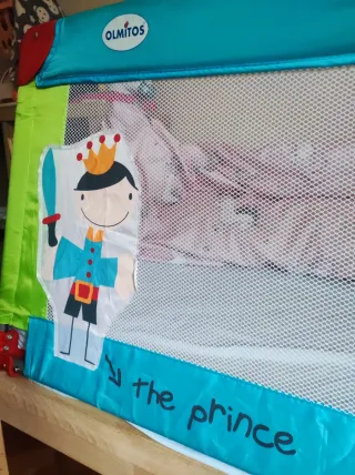 Barrera seguridad infantil para cama