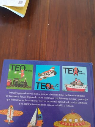 Libro TEO: descubre lo transportes