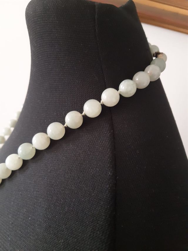 Collana lunga in pietra naturale