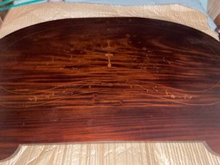 CABECERO DE CAMA en madera maciza de CAOBA