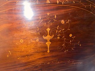 CABECERO DE CAMA en madera maciza de CAOBA