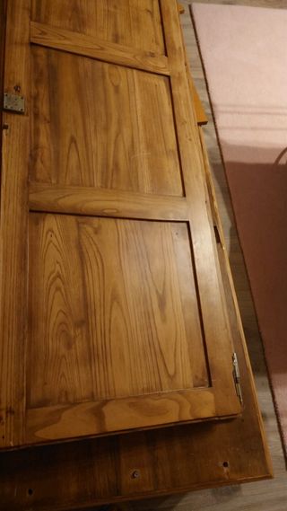 CABECERO DE CAMA en madera maciza de CAOBA