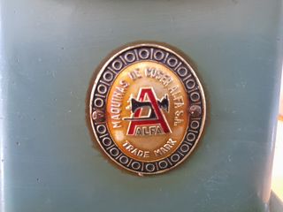 Maquina de coser alfa royale antigua