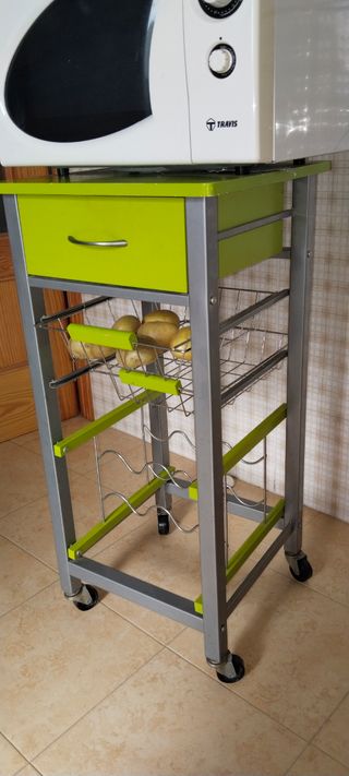 CARRO DE COCINA DE ALMACENAMIENTO