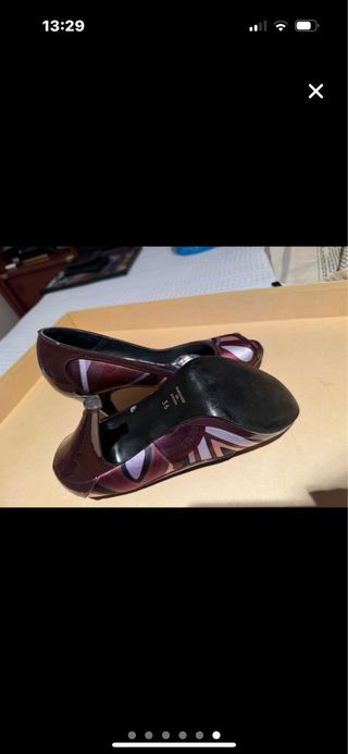 ZAPATOS GLORIA ORTIZ T/36 Y CARTERA A JUEGO