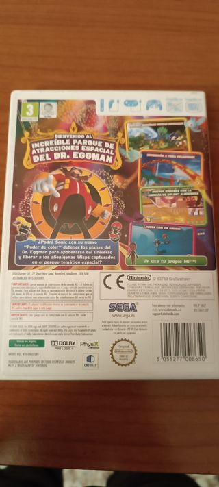Sonic Colours wii 