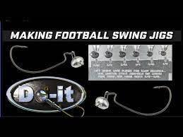 molde football swing para el bass