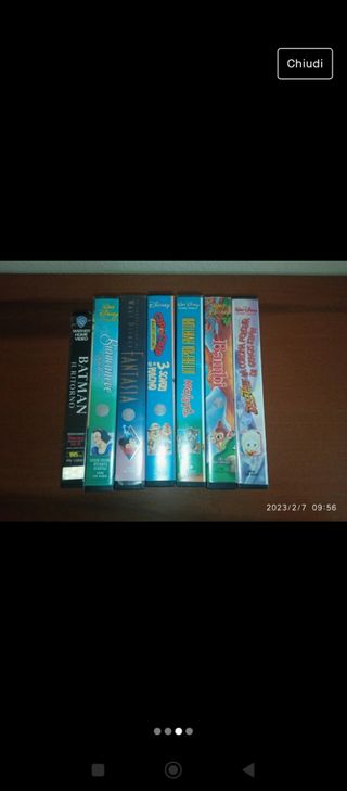 7 videocassette
