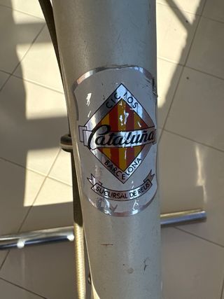 Bicicleta estática BH, años 70