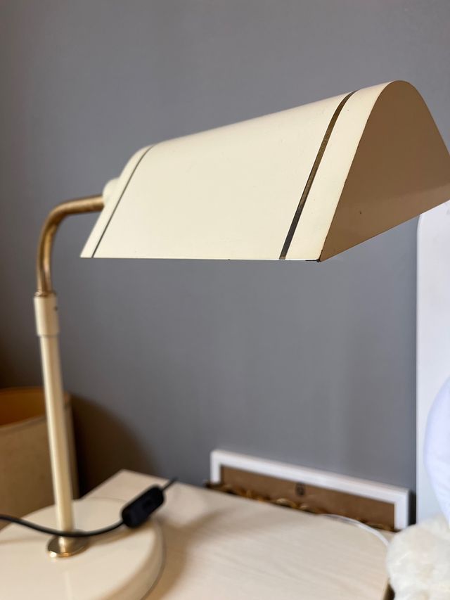 Lampada ottone da design da tavolo