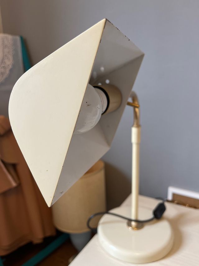 Lampada ottone da design da tavolo