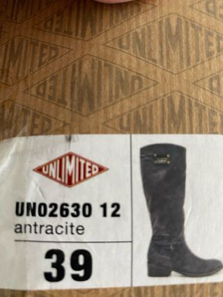 Stivali in camoscio Unlimited